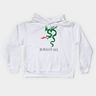 Dragon Burn It All Kids Hoodie